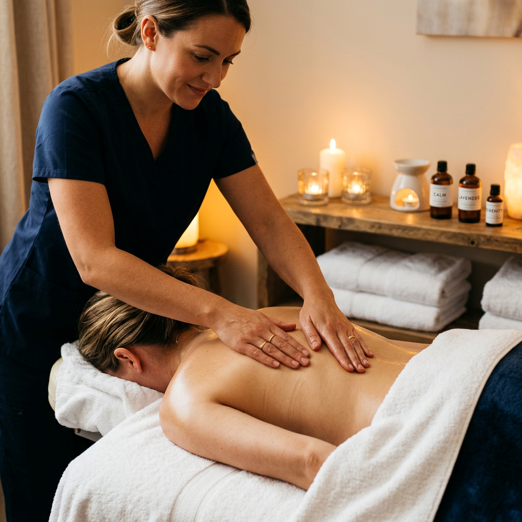 Deep tissue home massage in Dubai